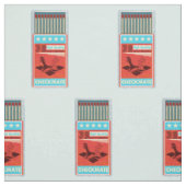 Retro doos van lucifers pop art stof (Swatch)