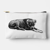 Retro Dot Zip Pouch Etui (Voorkant)