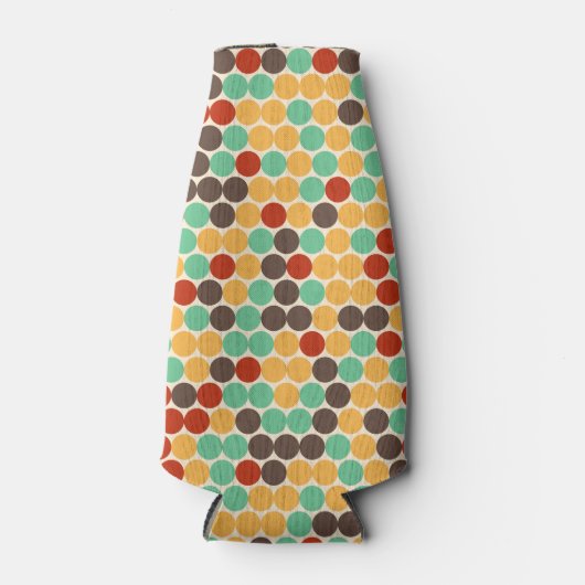 Retro dots flesjeskoeler (Voorkant)