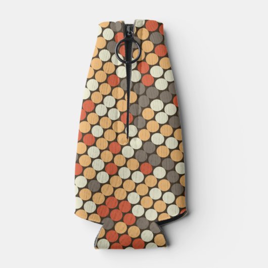 Retro dots flesjeskoeler (Achterkant)