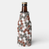 Retro dots flesjeskoeler (Fles Voorkant)