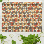 Retro dots theedoek (Gevouwen)