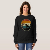 Retro draad Fox Terrier Graphic Hondendraad Fox Te Trui (Voorkant volledig)