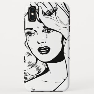 Retro Draaiende telefooncel voor vrouw Case-Mate iPhone Case