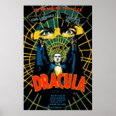 Retro Dracula Poster (Voorkant)