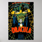 Retro Dracula Poster (Voorkant)