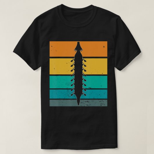 Retro Dragon Boat T-Shirt (Design voorkant)