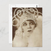 Retro Drama Briefkaart (Voorkant / Achterkant)