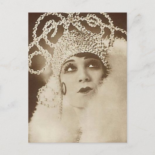 Retro Drama Briefkaart (Voorkant)