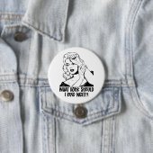 Retro Drama Lezer Meme Geliefhebber Ronde Button 7,6 Cm (In situ)