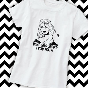 Retro Drama Lezer Meme Liefhebber T-shirt