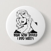 Retro Drama Lezing Lover Meme Ronde Button 7,6 Cm (Voorkant)