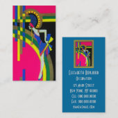 Retro Dream ~ Visitekaartje (Voorkant / Achterkant)