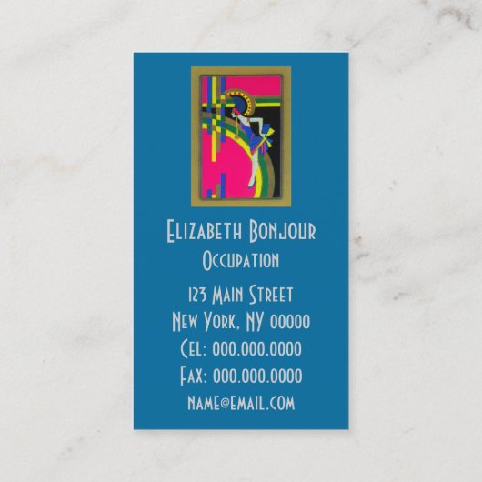 Retro Dream ~ Visitekaartje (Achterkant)