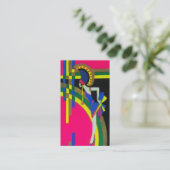 Retro Dream ~ Visitekaartje Art Deco Modern (Staand voorkant)