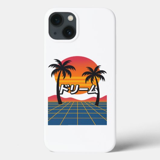 Retro Dreamscape Case-Mate iPhone Case (Achterkant)