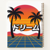 Retro Dreamscape Notitieboek (Achterkant)