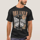  Retro Dreamweaver Butterfly 90's Style Lo T-shirt (Voorkant)