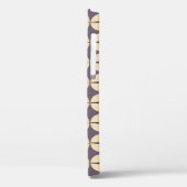 Retro driehoeken Abstract geometrisch patroon Case-Mate iPhone Case (Achterkant / Links)