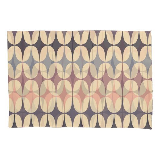Retro driehoeken Abstract geometrisch patroon Kussensloop (Voorkant)