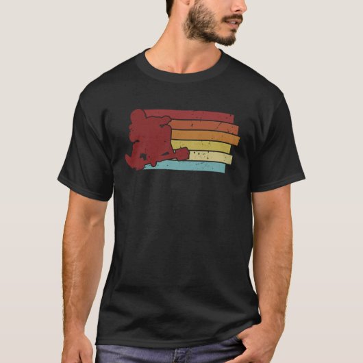 Retro Drifting Tricycle Motorized Trike Drifter Dr T-shirt (Voorkant)