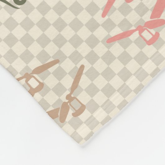 Retro Drone Racing Deken Gift (Hoek)