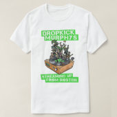 Retro Droptrap Murphys stroomt uit Boston 20 op T-shirt (Design voorkant)