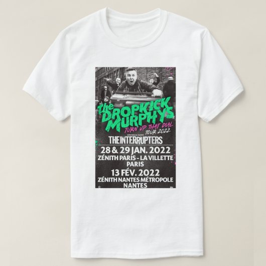 Retro Droptrap Murphys T-shirt (Design voorkant)