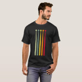 Retro drum t-shirt (Voorkant volledig)