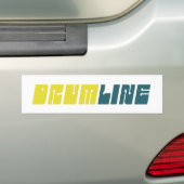 Retro Drumline Bumpersticker (Op auto)