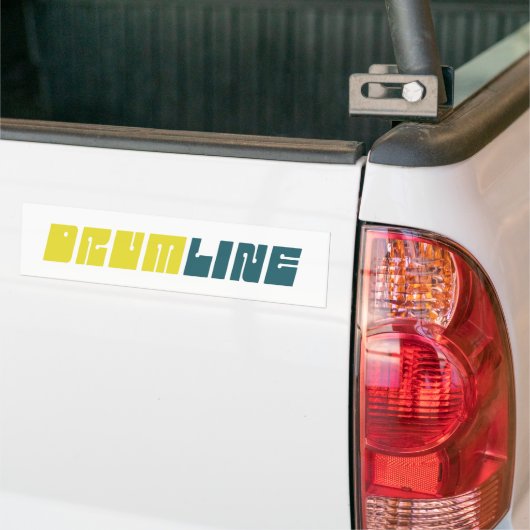 Retro Drumline Bumpersticker (Op Truck)