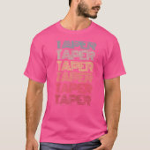 Retro Drywall taper Multitasking Team pijn T-shirt (Voorkant)