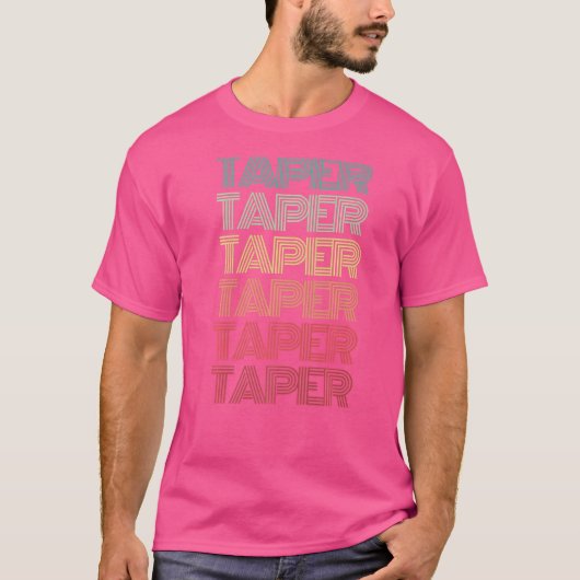 Retro Drywall taper Multitasking Team pijn T-shirt (Voorkant)