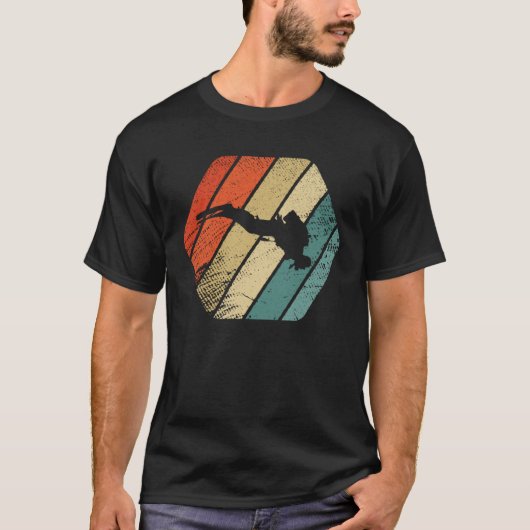 Retro duikhobby 5 t-shirt (Voorkant)