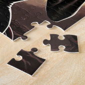 Retro duivelse pin-up legpuzzel (Zijkant)