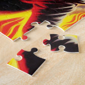 Retro duivelse pin-up legpuzzel (Zijkant)