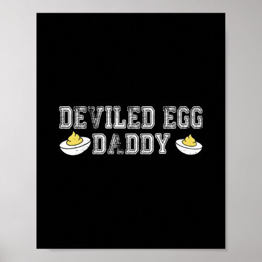 Retro Duivelsei Pappie Grappige Thanksgiving Vader Poster (Voorkant)