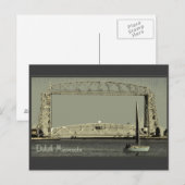 Retro Duluth Minnesota Ansichtkaart Briefkaart (Voorkant / Achterkant)