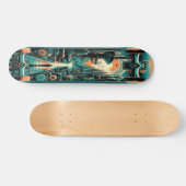 "Retro dystopie dek" Persoonlijk Skateboard (Horizontaal)