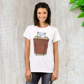 Retro E-mail Inbox Icon Cartoon Stijl T-shirt