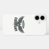 Retro Eagle Company Amerikaans ontwerp Case-Mate iPhone Case (Achterkant (horizontaal))