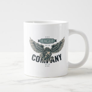 Retro Eagle Company Amerikaans ontwerp Grote Koffiekop