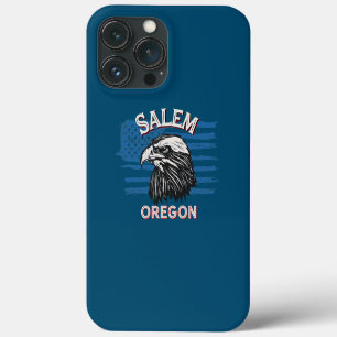 Retro Eagle USA Vlag Oregon Vintage Salem Case-Mate iPhone Case