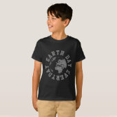 Retro Earth Day Day Environmental Climate Cha T-shirt (Voorkant volledig)