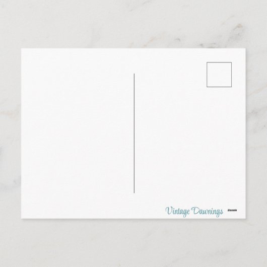  Retro Easter Bunny Feestdagenkaart (Achterkant)