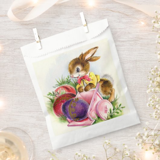 retro  Easter bunny oejager Bedankzakje (Geknipt)