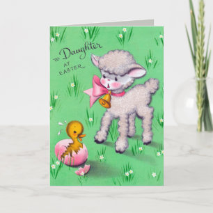 Retro  Easter Daughter kaart toevoegen
