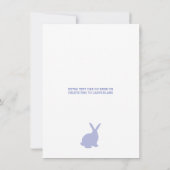 Retro Easter Egg Hunt Decorating Party Kaart (Achterkant)