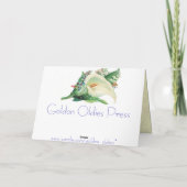 Retro Easter Kaart (Achterkant)