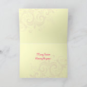 Retro Easter Kaart (Binnen)